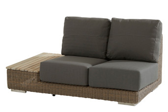 Kingston Loungeset Element Wicker Teakhout 4 Seasons Outdoor